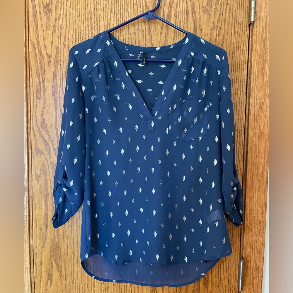 Maurices Shimmer Blouse